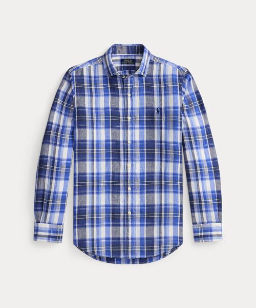 POLO RALPH LAUREN / ポロ ラルフ ローレン シャツ・ブラウス | クラシック フィット チェック リネン シャツ | 詳細1