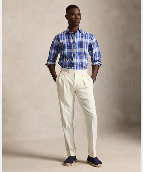 POLO RALPH LAUREN / ポロ ラルフ ローレン シャツ・ブラウス | クラシック フィット チェック リネン シャツ | 詳細2