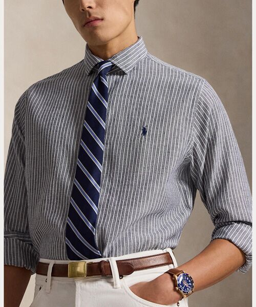 POLO RALPH LAUREN / ポロ ラルフ ローレン シャツ・ブラウス | クラシック フィット ストライプド シアサッカー シャツ | 詳細4