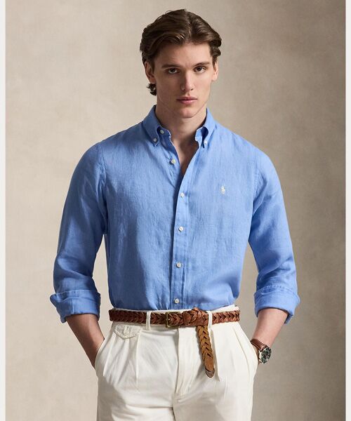 POLO RALPH LAUREN / ポロ ラルフ ローレン シャツ・ブラウス | クラシック フィット リネン シャツ | 詳細5