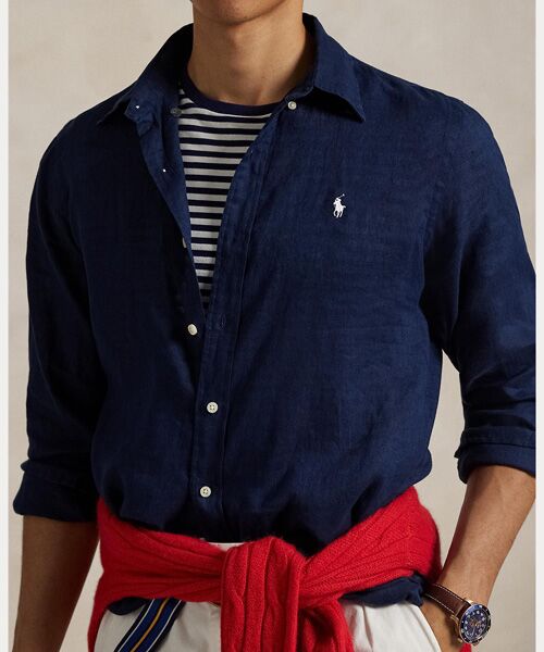 POLO RALPH LAUREN / ポロ ラルフ ローレン シャツ・ブラウス | クラシック フィット リネン シャツ | 詳細4