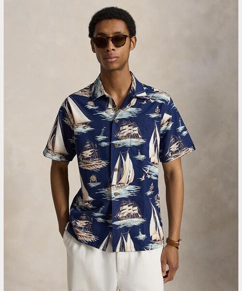POLO RALPH LAUREN / ポロ ラルフ ローレン シャツ・ブラウス | クラシック フィット セールボートプリント オックスフォード シャツ（999マルチカラー）