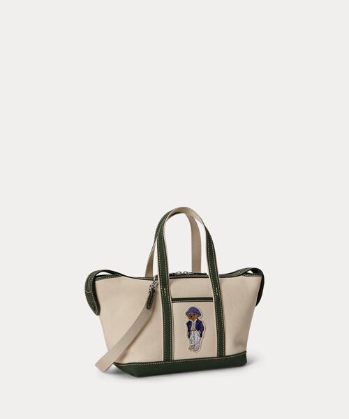 POLO RALPH LAUREN / ポロ ラルフ ローレン トートバッグ | Polo ベア キャンバス ミニ ショッパー トート | 詳細1