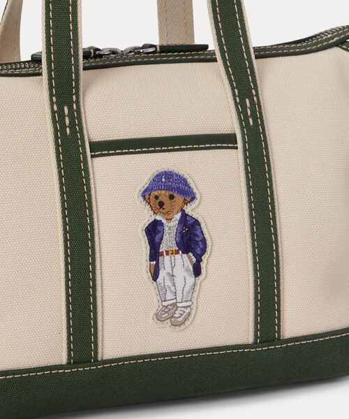 POLO RALPH LAUREN / ポロ ラルフ ローレン トートバッグ | Polo ベア キャンバス ミニ ショッパー トート | 詳細4
