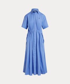 POLO RALPH LAUREN / ポロ ラルフ ローレン ロング・マキシ丈ワンピース | コットン ドローコード マキシ シャツドレス