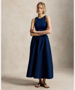 POLO RALPH LAUREN / ポロ ラルフ ローレン ロング・マキシ丈ワンピース | ポンチボディス スリーブレス ドレス