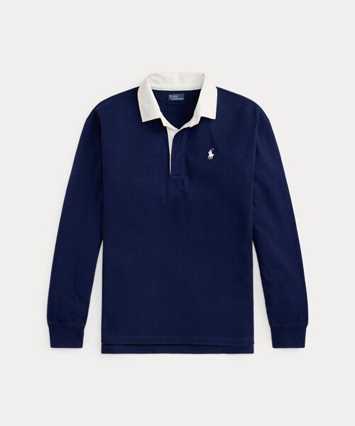POLO RALPH LAUREN / ポロ ラルフ ローレン カットソー | オーバーサイズ コットン ラグビー シャツ | 詳細1