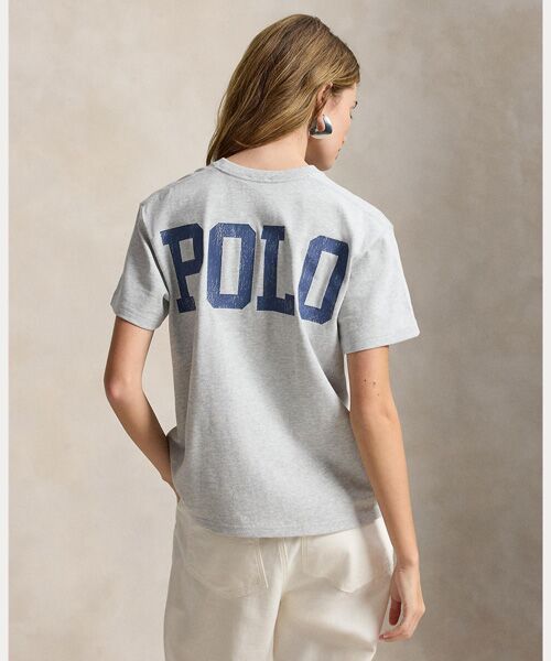 POLO RALPH LAUREN / ポロ ラルフ ローレン Tシャツ | ロゴ コットン ジャージー Tシャツ | 詳細3