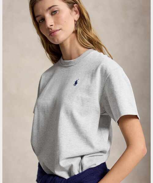 POLO RALPH LAUREN / ポロ ラルフ ローレン Tシャツ | ロゴ コットン ジャージー Tシャツ | 詳細4