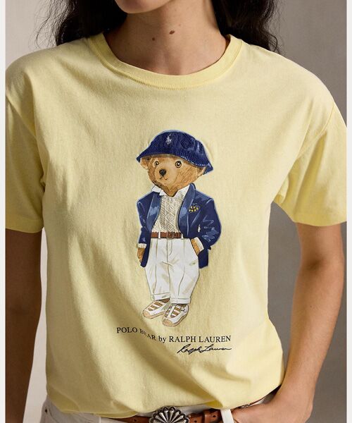 POLO RALPH LAUREN / ポロ ラルフ ローレン Tシャツ | Polo ベア コットン ジャージー Tシャツ | 詳細4