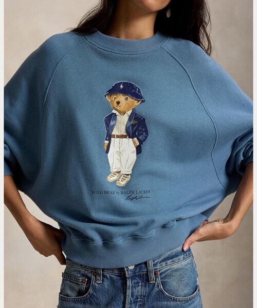 POLO RALPH LAUREN / ポロ ラルフ ローレン スウェット | Polo ベア ライトウェイト フリース クルーネック | 詳細4
