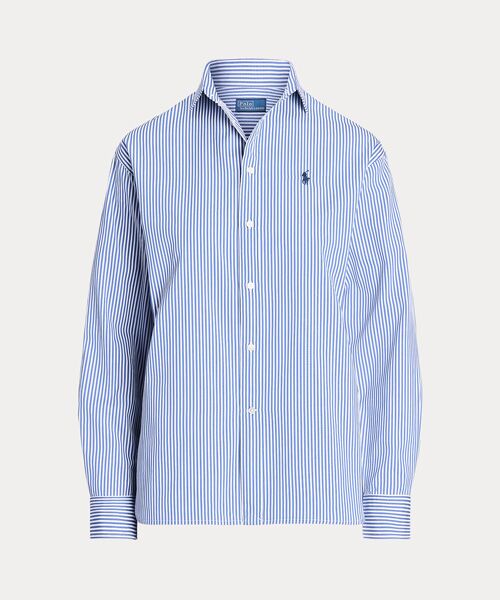 POLO RALPH LAUREN / ポロ ラルフ ローレン シャツ・ブラウス | リラックス フィット ストライプド コットン シャツ | 詳細1