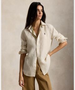 POLO RALPH LAUREN / ポロ ラルフ ローレン シャツ・ブラウス | クラシック フィット ストライプド リネン シャツ