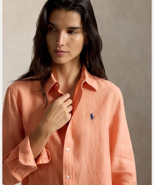 POLO RALPH LAUREN / ポロ ラルフ ローレン シャツ・ブラウス | クラシック フィット リネン シャツ | 詳細4