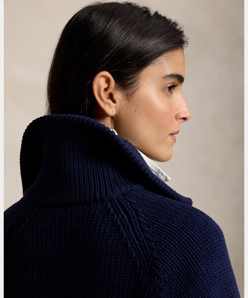 POLO RALPH LAUREN / ポロ ラルフ ローレン カーディガン・ボレロ | コットンブレンド ボタンド カーディガン | 詳細5