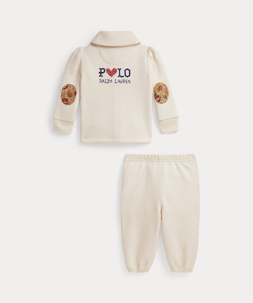 POLO RALPH LAUREN / ポロ ラルフ ローレン ベビー・キッズウエア | (ベビー)ロゴ フリース カーディガン & パンツ | 詳細1