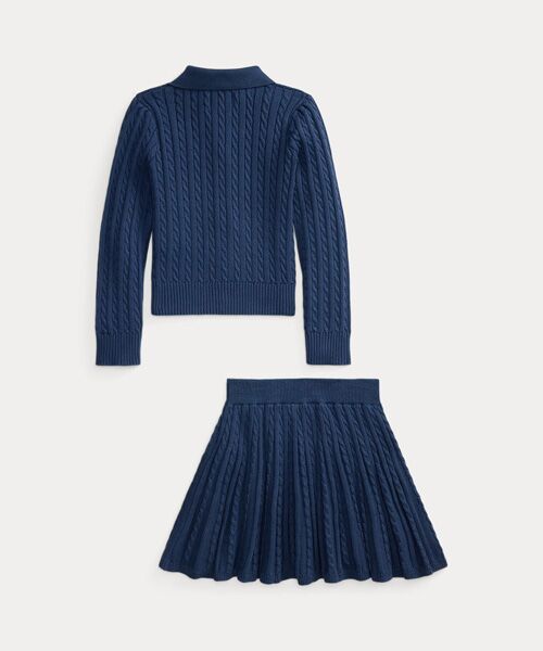 POLO RALPH LAUREN / ポロ ラルフ ローレン カーディガン・ボレロ | (ガールズ 2才~6才)コットン ポロ カーディガン & スカート セット | 詳細2