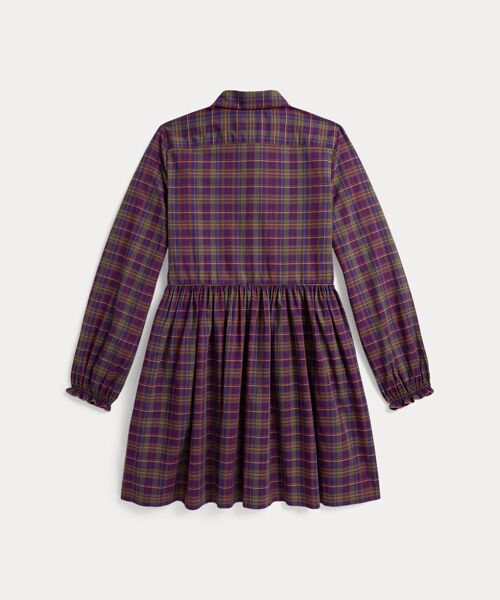 POLO RALPH LAUREN / ポロ ラルフ ローレン ミニ丈・ひざ丈ワンピース | (ガールズ 7才～16才)フローラル コットン ポプリン シャツドレス | 詳細2