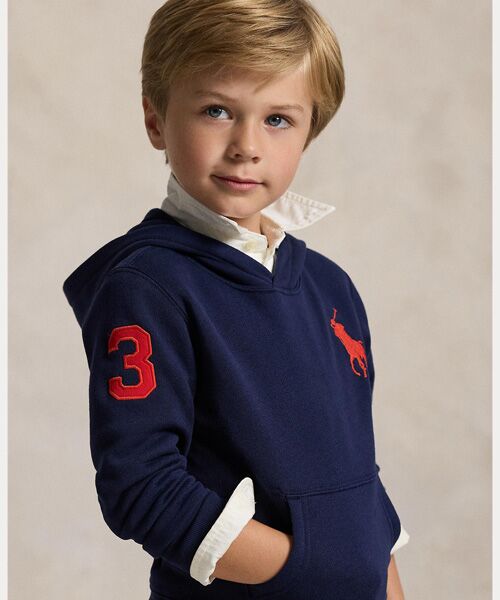 POLO RALPH LAUREN / ポロ ラルフ ローレン パーカー | (ボーイズ 2才~7才)Big Pony フリース フーディ | 詳細4
