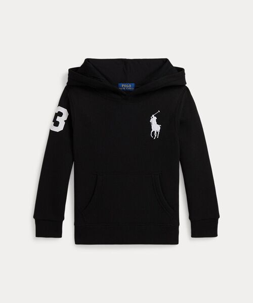 POLO RALPH LAUREN / ポロ ラルフ ローレン パーカー | (ボーイズ 2才~7才)Big Pony フリース フーディ(001ブラック)