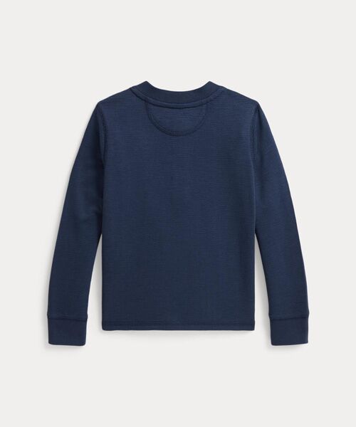 POLO RALPH LAUREN / ポロ ラルフ ローレン カットソー | (ボーイズ 2才~7才)ワッフルニット ヘンリーネック シャツ | 詳細1