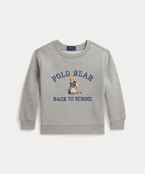 POLO RALPH LAUREN / ポロ ラルフ ローレン スウェット | (ボーイズ 2才~7才)Polo ベア フリース スウェットシャツ(020グレー)