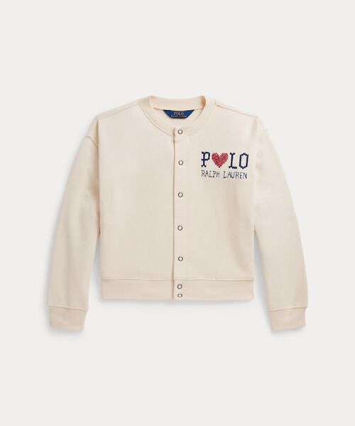POLO RALPH LAUREN / ポロ ラルフ ローレン カーディガン・ボレロ | (ガールズ 7才~16才)ロゴ フリース カーディガン | 詳細1