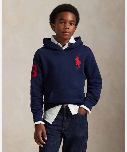 POLO RALPH LAUREN / ポロ ラルフ ローレン パーカー | (ボーイズ 8才~20才)Big Pony フリース フーディ(410ネイビー)