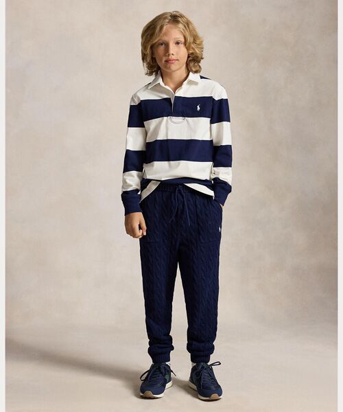 POLO RALPH LAUREN / ポロ ラルフ ローレン カットソー | (ボーイズ 8才～20才)アイコニック ラグビー シャツ | 詳細3