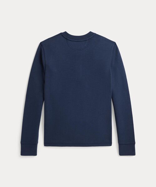 POLO RALPH LAUREN / ポロ ラルフ ローレン カットソー | (ボーイズ 8才～20才)ワッフルニット ヘンリーネック シャツ | 詳細1