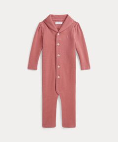 POLO RALPH LAUREN / ポロ ラルフ ローレン ロンパース | (ベビー)エステートリブ ショールカラー カバーオール