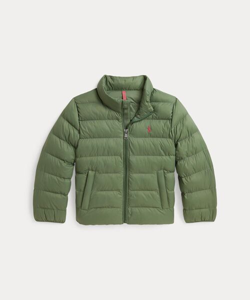 POLO RALPH LAUREN / ポロ ラルフ ローレン ダウンジャケット・ベスト | (ボーイズ 2才～7才)Colden パッカブル キルテッド ジャケット（300グリーン）