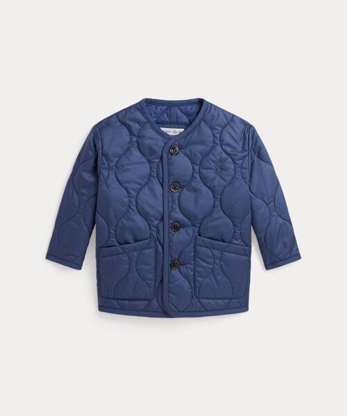POLO RALPH LAUREN / ポロ ラルフ ローレン ベビー・キッズウエア | (ベビー)キルティング ジャケット（400ブルー）