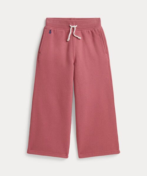 POLO RALPH LAUREN / ポロ ラルフ ローレン その他パンツ | (ガールズ 2才～6才)フリース ワイドレッグ スウェットパンツ（650ピンク）