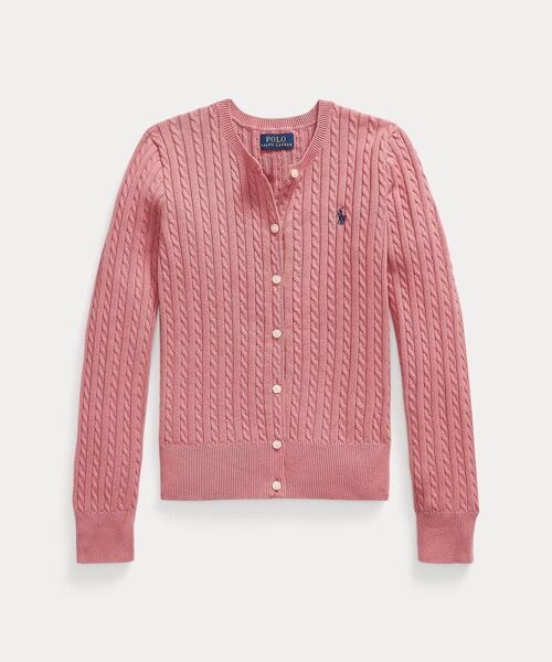 POLO RALPH LAUREN / ポロ ラルフ ローレン カーディガン・ボレロ | (ガールズ 7才~16才)ミニケーブル コットン カーディガン | 詳細1