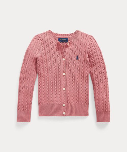 POLO RALPH LAUREN / ポロ ラルフ ローレン カーディガン・ボレロ | (ガールズ 2才～6才)ミニケーブル コットン カーディガン | 詳細1