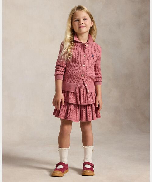 POLO RALPH LAUREN / ポロ ラルフ ローレン カーディガン・ボレロ | (ガールズ 2才～6才)ミニケーブル コットン カーディガン | 詳細3