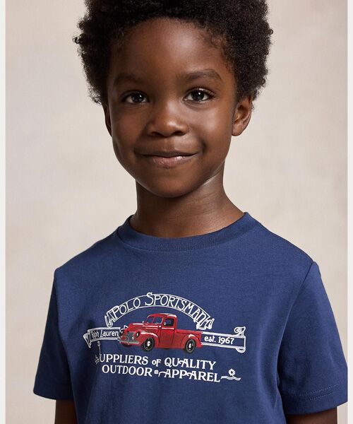 POLO RALPH LAUREN / ポロ ラルフ ローレン Tシャツ | (ボーイズ 2才~7才)Polo Sportsman コットン ジャージー Tシャツ | 詳細4