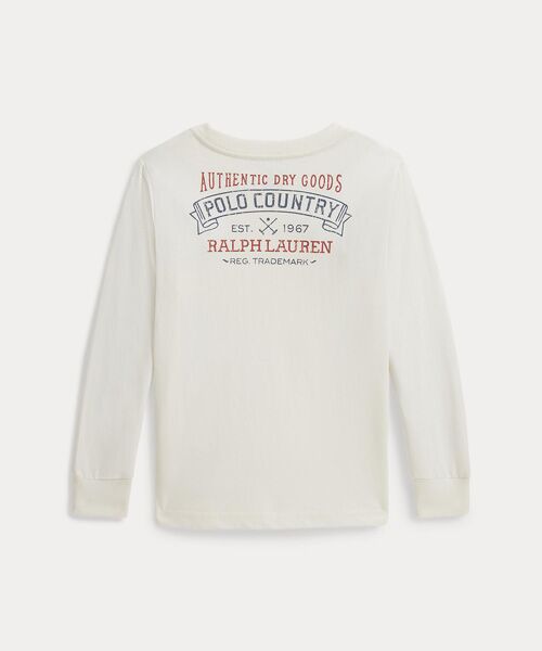 POLO RALPH LAUREN / ポロ ラルフ ローレン Tシャツ | (ボーイズ 2才~7才)コットン ジャージー ロングスリーブ Tシャツ | 詳細1
