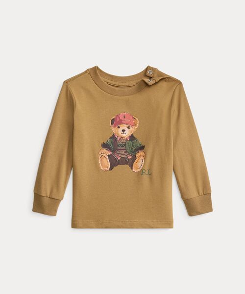 POLO RALPH LAUREN / ポロ ラルフ ローレン ベビー・キッズウエア | (ベビー)Polo ベア コットン ジャージー Tシャツ（260ブラウン）