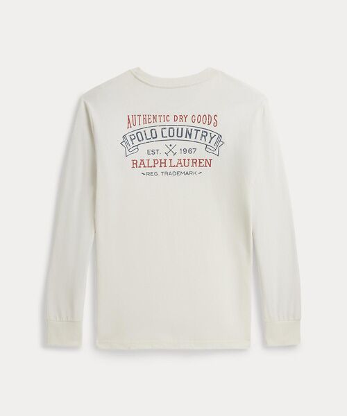 POLO RALPH LAUREN / ポロ ラルフ ローレン Tシャツ | (ボーイズ 8才~20才)コットン ジャージー ロングスリーブ Tシャツ | 詳細1