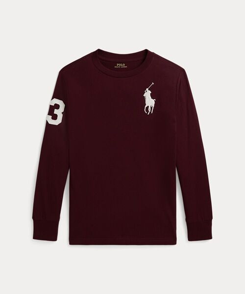 POLO RALPH LAUREN / ポロ ラルフ ローレン Tシャツ | (ボーイズ 8才~20才)Big Pony コットン ジャージー Tシャツ(601レッド)