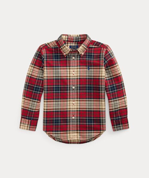 POLO RALPH LAUREN / ポロ ラルフ ローレン シャツ・ブラウス | (ボーイズ 2才～7才)チェック コットン オックスフォード シャツ（999マルチカラー）