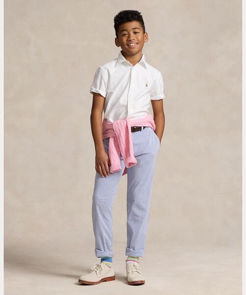 POLO RALPH LAUREN / ポロ ラルフ ローレン シャツ・ブラウス | (ボーイズ 8才~20才)コットン オックスフォード ショートスリーブ シャツ | 詳細3