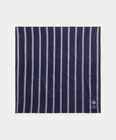 POLO RALPH LAUREN / ポロ ラルフ ローレン ハンカチ | Polo ベア ストライプド コットン ハンカチーフ