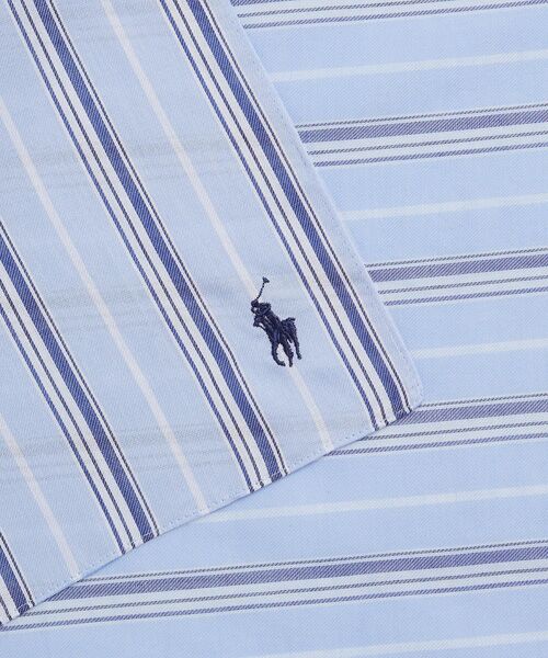 POLO RALPH LAUREN / ポロ ラルフ ローレン ハンカチ | ストライプド コットン ハンカチーフ | 詳細2