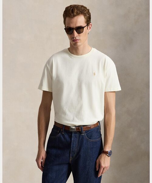 POLO RALPH LAUREN / ポロ ラルフ ローレン Tシャツ | クラシック フィット ジャージー Tシャツ（101ナチュラル）