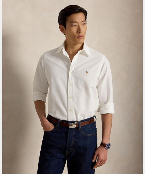 POLO RALPH LAUREN / ポロ ラルフ ローレン シャツ・ブラウス | アイコニック オックスフォード シャツ（100ホワイト）