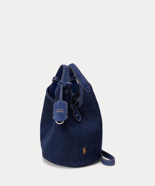 POLO RALPH LAUREN / ポロ ラルフ ローレン トートバッグ | Polo Play デニム スモール トート & クロスボディ | 詳細1