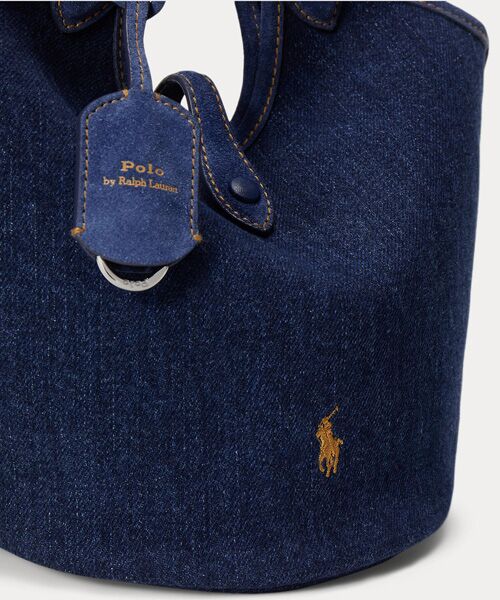 POLO RALPH LAUREN / ポロ ラルフ ローレン トートバッグ | Polo Play デニム スモール トート & クロスボディ | 詳細4